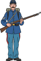 American Civil War Union Soldier