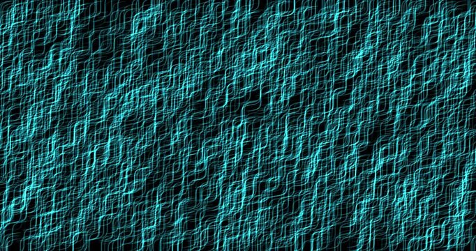 The abstract background comes to life thanks to movable curves &mdash; they intertwine like light threads in a dance. The dynamic pattern creates a sense of movement and energy.