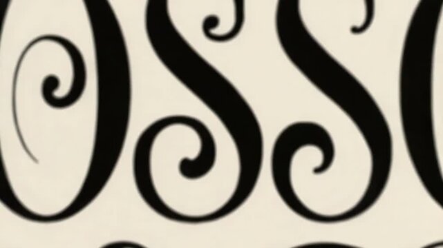 BLOSSOM written in an ornate, swirling decorative font.