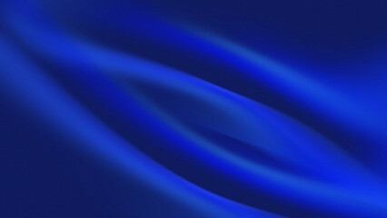 Obraz premium blue abstract background depicting fluid movement or fabric folds with a noise grain texture.