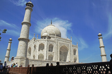 Fototapeta premium taj mahal agra india
