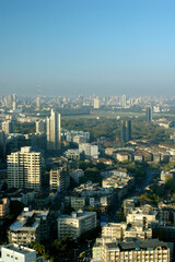 Obraz premium aerial view of mumbai