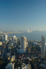 Obraz premium mumbai skyline at night