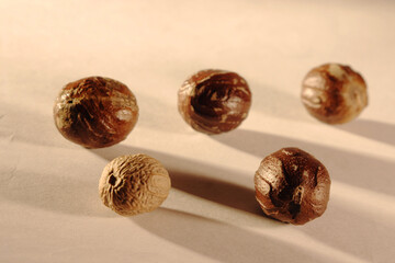 Obraz premium close up of nutmeg