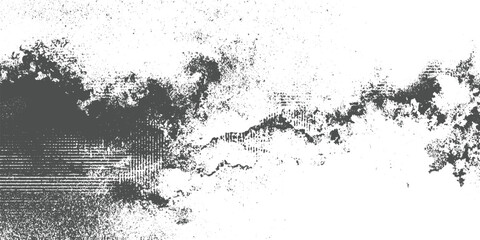 Dark grey textured abstract pattern with white background grunge