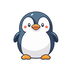 Obraz premium penguin on snow