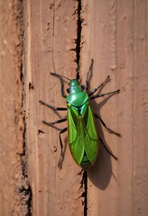 Amazing nature with trees and bugs