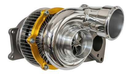 Isolated Turbocharger Performance Part for Automobile Engine Enhancement and Power Upgrade