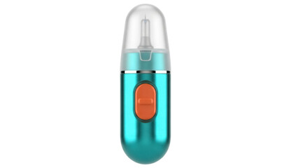 Isolated personal humidifier, a sleek and compact device for portable moisturizing solutions