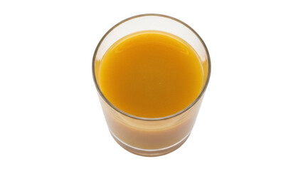 Isolated Glass of Orange Juice Ready for Refreshment, a Healthy Beverage Option at Breakfast