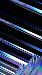 Abstract minimalist background design, vertical orientation, 3d render