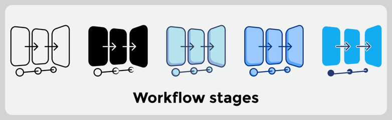Workflow stages