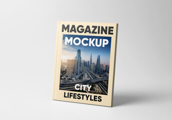 Magazine Studio Shot Mockup