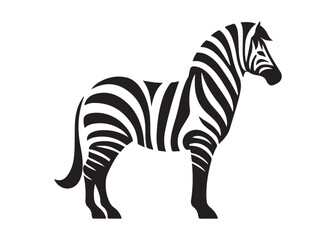 zebra logo vector silhouette, zebra silhouette vector illustration, african zebra logo vector silhouette, black zebra vector, wild animals zebra logo silhouettes vector on white background