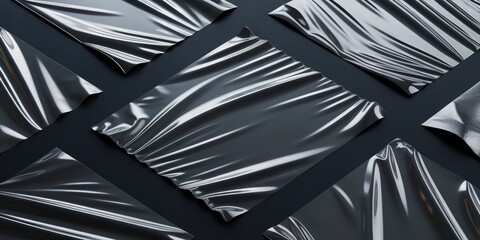 Colorful Alien and Emoji Sticker Pattern Background.