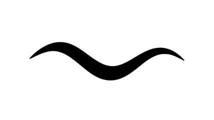 a pair of black and red hair bands