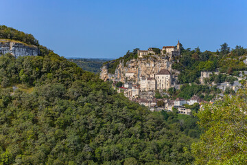 The medieval town of Rocamadour