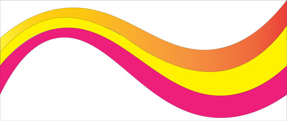 Abstract retro striped rainbow background.