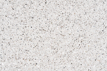 White Quartz or Terrazzo Texture Background with Small Pebbles