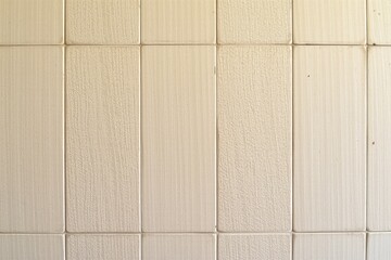 Closeup Neutral Tiled Wall Pattern