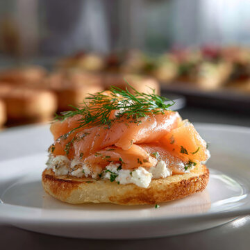 smoked salmon and cream cheese