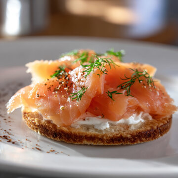 smoked salmon and cream cheese