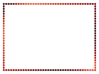 丸、長方形F3、10赤