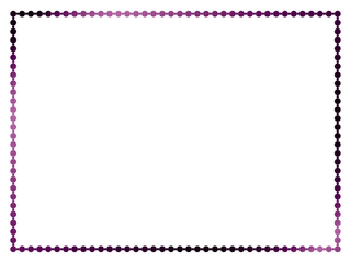 丸、長方形F3、13紫