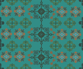 seamless damask pattern