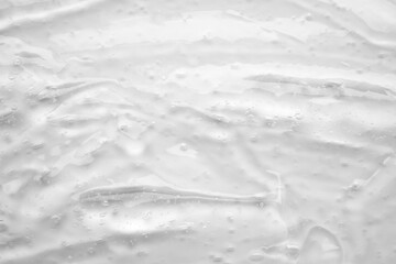 Transparent clear liquid serum gel cosmetic texture background