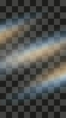 Fototapeta premium Abstract iridescent light beam on transparent background, realistic spectral color gradient overlay effect, metallic reflection texture design element