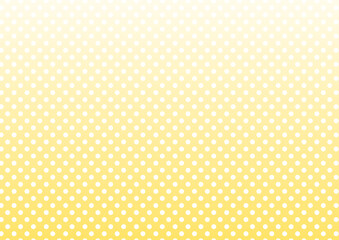 背景　細かいドットのパターンとグラデーション　黄色