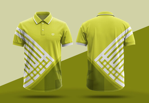 Polo T Shirt Design Template