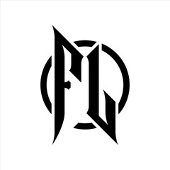 FL Monogram logo on white background