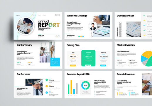 Annual Report Presentation Template
