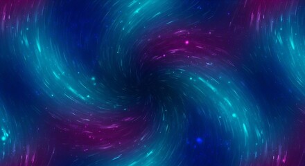 Obraz premium A vibrant cosmic scene filled with stars and nebulae set against a backdrop of a dark sky.