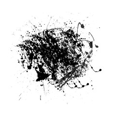 grunge ink splat