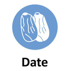 Date Vector icon which can easily modify or edit