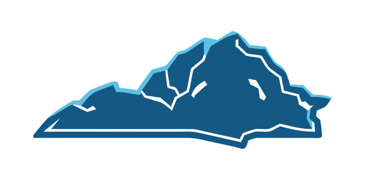 Illustration of kentucky state shape