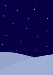 Fototapeta premium winter landscape with snow