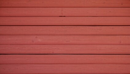 Obraz premium a close-up shot of a textured reddish-brown wooden siding, revealing the horizontal lines and subtle imperfections of the material