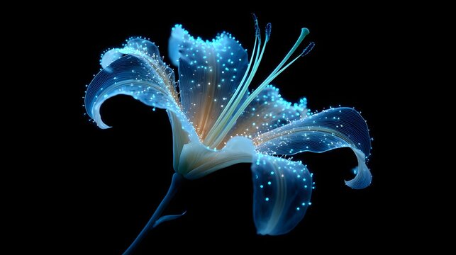 blue lilies flower Blue Lily Flower Seeds for Planting  Heirloom, Non-GMO, Easy to Grow,   Pure Asia Seeds