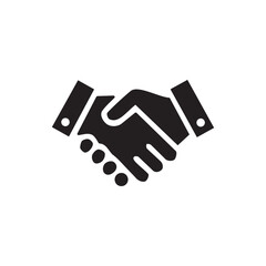 Business Handshake Icon Design