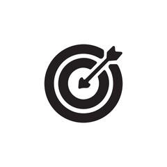 Target Goal Icon Vector Illustration
