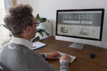 real estate to buy or rent, online website with real estate properties listings and offers
