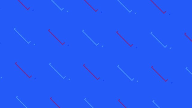 Abstract green and blue grass and leaves pattern with seamless vector design elements