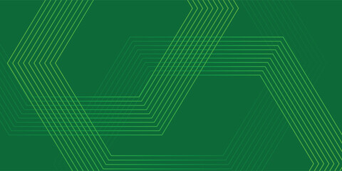 Dynamic Flow Hexagon Line Art Background Background, Vector illustration.