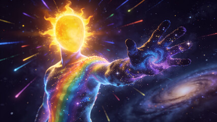 the generated animation. knowledge of the subtle planes of the universe	