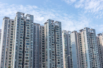 Obraz premium High-rise apartment buildings in Chengdu, Sichuan Province, China