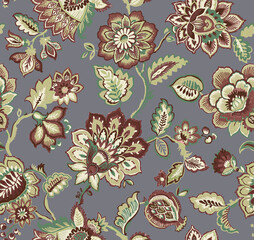 Seamless Colorful tie dye shibori print. Seamless hand drawn batik pattern.Rug textured background. Modern batik wallpaper tile. Watercolor pattern for fabric, clothes, wallpaper. Ethnic design.
